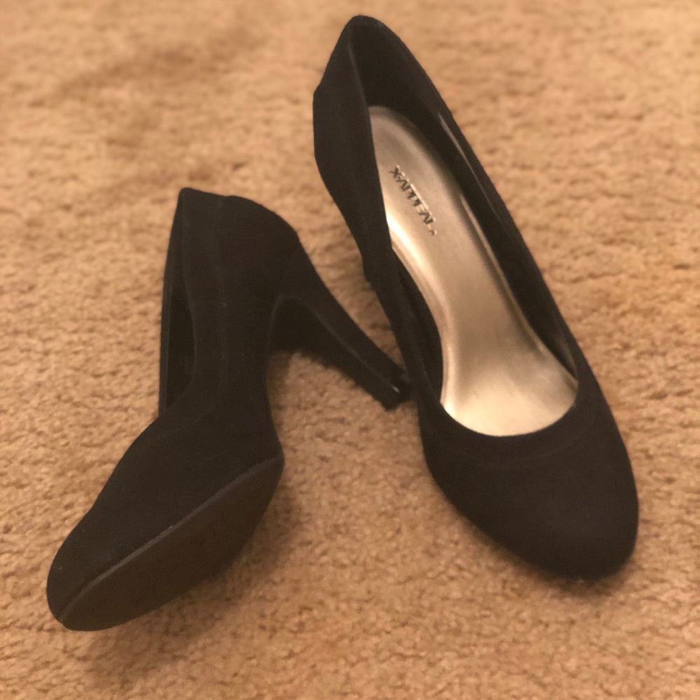 3” Black Heels